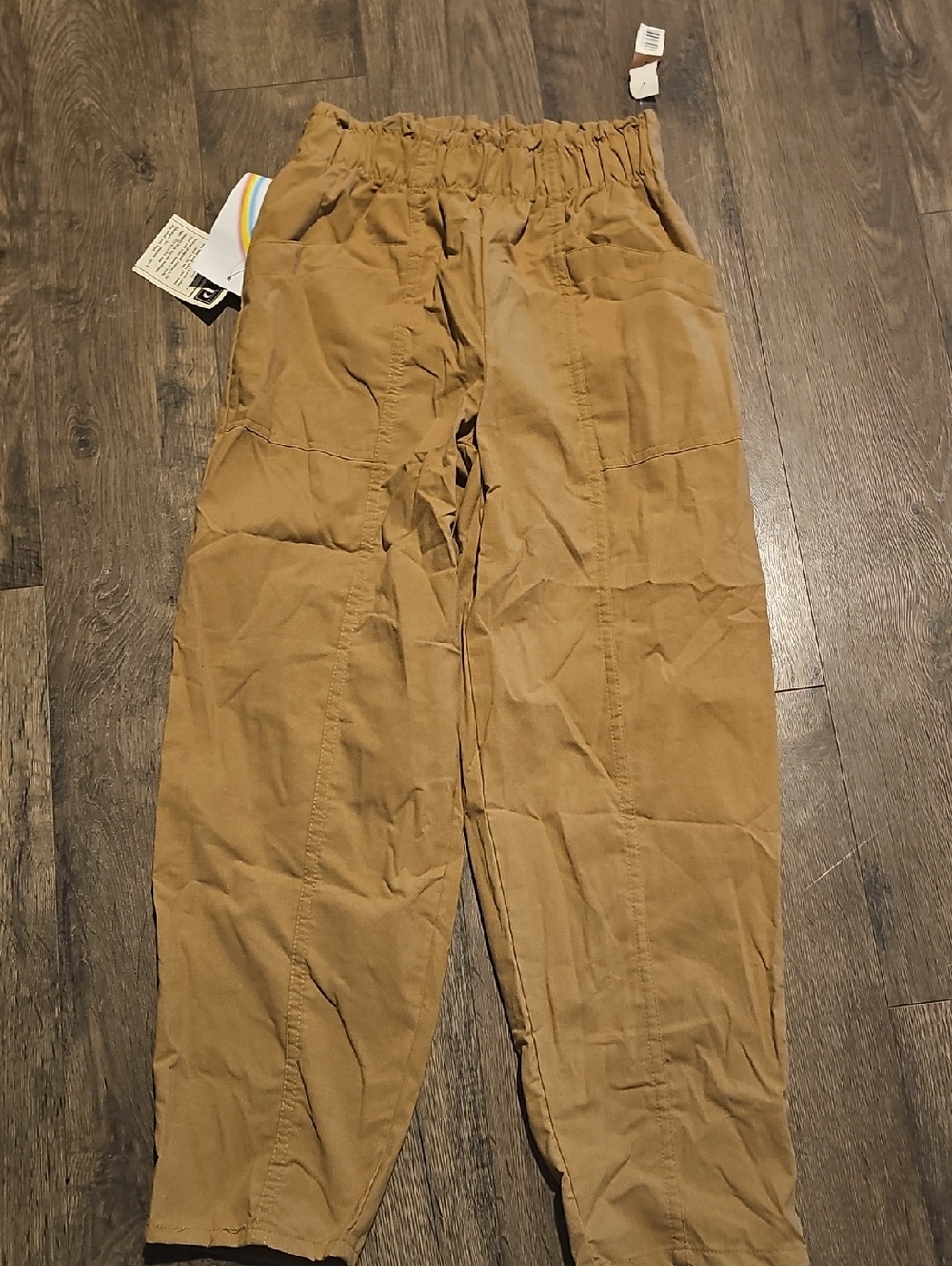 NWT Kmart Utility Pants Salem Straits High-Waist Casual Tan 11/12 Women Vintage
